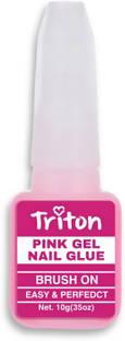 TRITON Quick Adhesive Glue for Broken, Cracked, Artificial Nails/Nail Decoration Glue Glue
