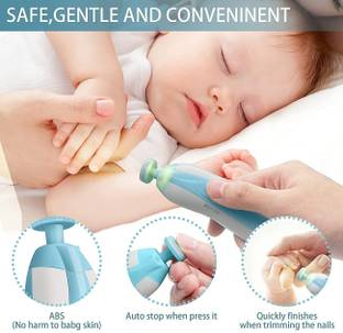 Adnate Baby Electric Drill Nail Trimmer, Filer Cum Manicure Set, Ergonomic Design,