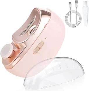 Verilux Electric Nail Clipper with LED Light USB Rechargeable Nail File Trimmer Safe