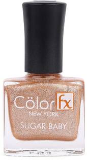 Color Fx Shimmery Matt, Nail Enamel,Copper Gel Like Finish, Non-Toxic, Non Yellowing Bronze Copper