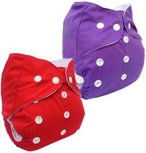 bom bom Premium Reusable Cloth Baby Diaper–Washable, Adjustable–Soft & Leak-Proof Fabric