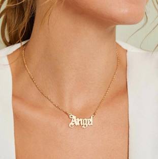 Arzonai Hot Fashion Angel Necklace For Women and Girls Metal Chain