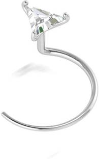 SOMYA Zircon Sterling Silver Nose Stud