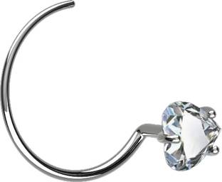 SOMYA Zircon Sterling Silver Nose Stud