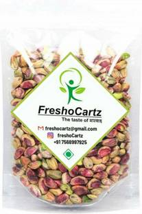 FreshoCartz Pistachios Kernals Without Shell | Pista without Skin | Mota Pista | Sada Pista Pistachios