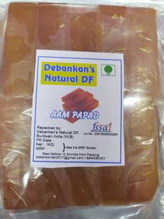 Debankan's Natural DF Aam Papad 1Kg /AamSotto (1000 g) Mango