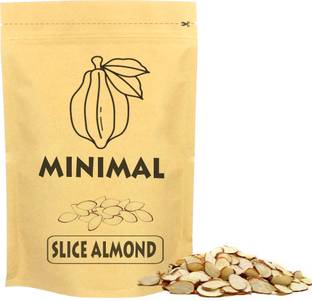 Minimal Natural California Almond Slices, Sliced Almonds, Almond Flakes 100g Almonds