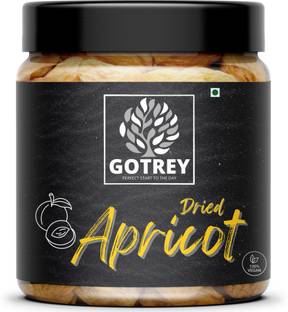 GOTREY Dried Apricot Organic (Khumani, Khurbani, Jardalu, Prunus) -1kg Apricots Apricots