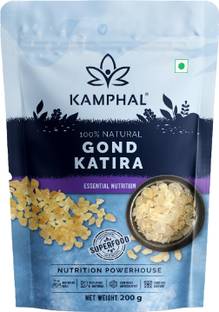 Kamphal Gond Katira Pure 200 gm, Tragacanth, Badam Pisin | High Cooling Properties Dried Gum