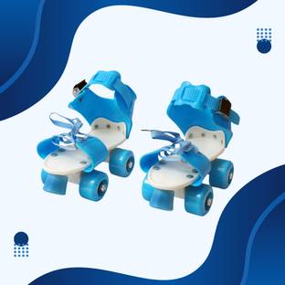 CountryLink Inline Roller Skating with Adjustable Size &Front Break All Polyurethane Wheels,