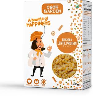 Cook Garden Chickpea Lentil Protien | High Fiber | High Energy & Cholesterol Free Macaroni Pasta