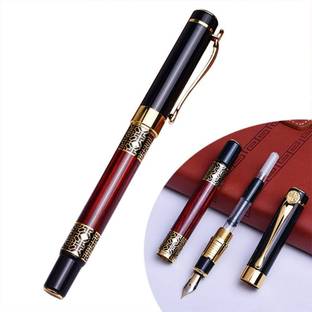 शोपोनिल Luxury Fountain Pen , Include Absorber (Ink Converter) & 2pcs of Ink Cartridge पेंसिल