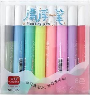 Kartual Return Gift Item For Kids | Colorful Marker Pen Magical Water Floating Pen Multi-function Pen