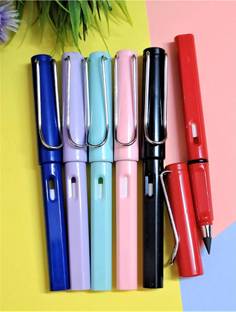 RHINETOYS Six Eternal Pencils: Endless Writing, Infinite, Replaceable Heads, No Ink Pencil