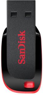 SanDisk Cruzer Blade CZ50 128 GB Pen Drive Compatible with Audio Player, Desktop Computer, Laptop, Mobile, Television USB 2.0 Plastic Case