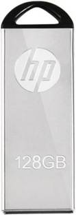 HP V220W 128GB Flash Drive 128 GB Pen Drive Compatible with Laptop, Mobile, Desktop Computer, Audio Player USB 2.0, USB 3.0 Metal Case