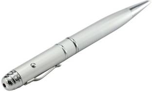 KBR PRODUCT Multifunction pen with infrared light 8gb silver USB 2.0 flash drive 8 GB Pen Drive Compatible with Gaming Console, Desktop Computer, Audio Player, Television, Laptop USB 2.0 Metal Case