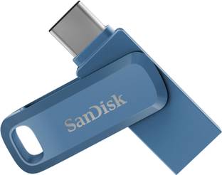 SanDisk Dual Drive Go 128 GB OTG Drive Compatible with Desktop Computer, Mobile, Laptop USB 3.0 Plastic Case