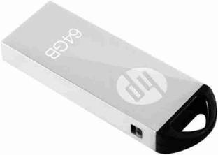 HP GTT 220 64 GB Pen Drive Compatible with Desktop Computer, Laptop USB 2.0 Metal Case