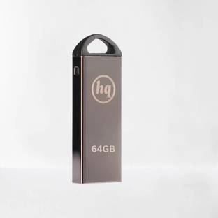 Hq 64GB PEN DRIVE 64 GB Pen Drive Compatible with Audio Player, Desktop Computer, Gaming Console, Laptop, Mobile, Netbook, Tablet, Television USB 2.0 Metal Case