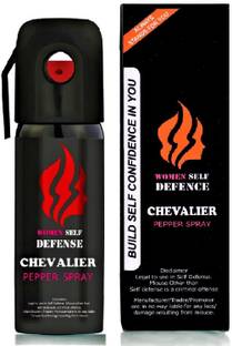CHEVALIER MAX Strong Pepper Spray for Women/Men Self Defence, Pack of 1 Pepper Stream Spray