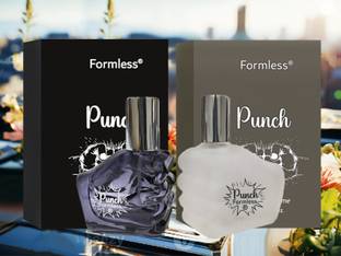 FORMLESS Punch White & Black Pack of 2 Pure Perfume  -  30 ml