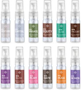 RIYA Xploriya Gift A Memory Unisex Fragrance Gift Set | 12x5ml | Pocket Friendly Eau de Parfum  -  60 ml
