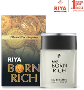 RIYA Born Rich Apparel Perfume | Lavender Bergamot Fresh Long Lasting Fragrance Eau de Parfum  -  100 ml