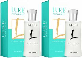 lure Long-Lasting Fresh & Soothing Fragrance 2pcs (50ml each) Eau de Parfum  -  100 ml