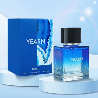Ajmal Yearn Aquatic Perfume Long Lasting Scent Spray Party Wear Eau de Parfum  -  50 ml