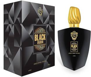 Gediya Black Oudh Perfume for Women, Men Perfume  -  60 ml