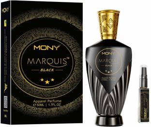Mony Marquis Black Perfume Luxurious Long Lasting fragrance with Tester Perfume  -  50 ml