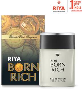 RIYA Born Rich Apparel Perfume | Fresh Long Lasting Fragrance Eau de Parfum  -  100 ml