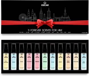 OSCAR 11 Forever Scents For Him 8ML (Pack 11) | Perfume Sets For Men & Boys Eau de Parfum  -  88 ml