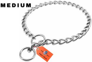 SUPER CHAIN Dog Choke Chain Collar