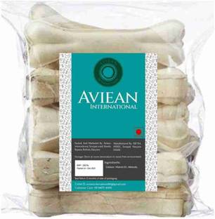 Aviean International Calcium Pressed Bone 6 Piece, Bone Size 5 Inch Mutton Dog Chew Egg, Chicken, Mutton Dog Chew