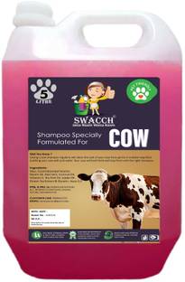 swacch Cow Shampoo I Smooth & Shine Shampoo For Cow I Conditioning Rose Cow Shampoo