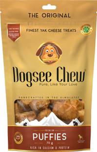 Dogsee Chew Puffies|100% Natural Himalayan Vegetarian Cheese Dog Treat
