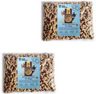 Aviean International 1.4 Kg Dog Biscuits 2 Pack (700Gm) Puppy Combo (Chicken +Mutton ) Dog Biscuits Egg Dog Treat