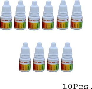 bioway 10 Pcs PH TESTING LIQUID SOLUTION KIT BOTTLE FOR TESTING WATER PH Ph Test Strip