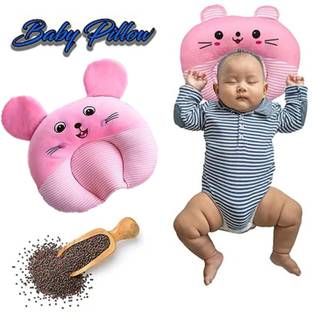 NME Collection Mustard Seeds Animals Baby Pillow Pack of 1