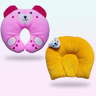 Momease Cotton Toons & Characters Baby Pillow Pack of 2