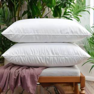 Umila Creation Microfibre Sleeping Pillow Pack of 2 Solid LUXURY