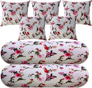 Changers Microfibre Floral Bolster Pack of 7