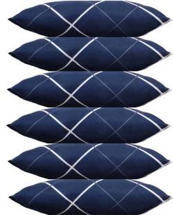 YPOLOIPO Polyester Fibre Sleeping Pillow Pack of 6 Solid LUXURY