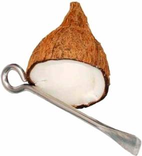 Ourlucky Stainless Steel Heavy Duty Coconut Breaker/ opener rod Coconut Grater