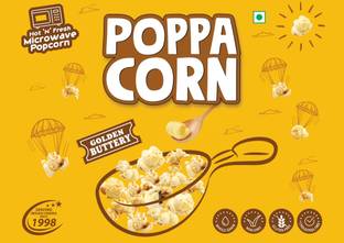 poppacorn Original Gourmet Golden Buttery Popcorn