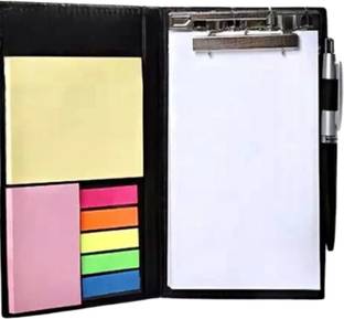 R H lifestyle sticky note memo pad 50 Sheets memo pad in diary style, 6 Colors