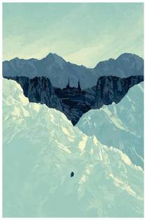 The Dark Knight Trilogy Batman Begins Poster Art | Movie Posters Paper Print