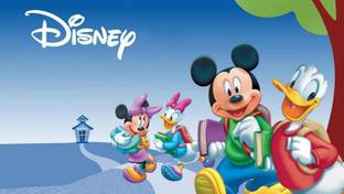 Mickey Mouse With Donald Duck POSTER LARGE Print on 36x24 INCHES Fine Art Print